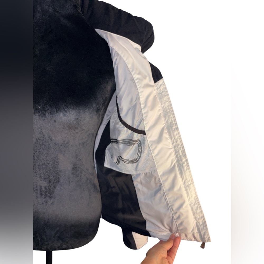 Obermeyer Ridgeline X4 Outer Layer Weather X System White/Black Size 6 - Picture 8 of 16